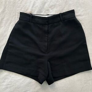Wilfred High Waist Black Shorts